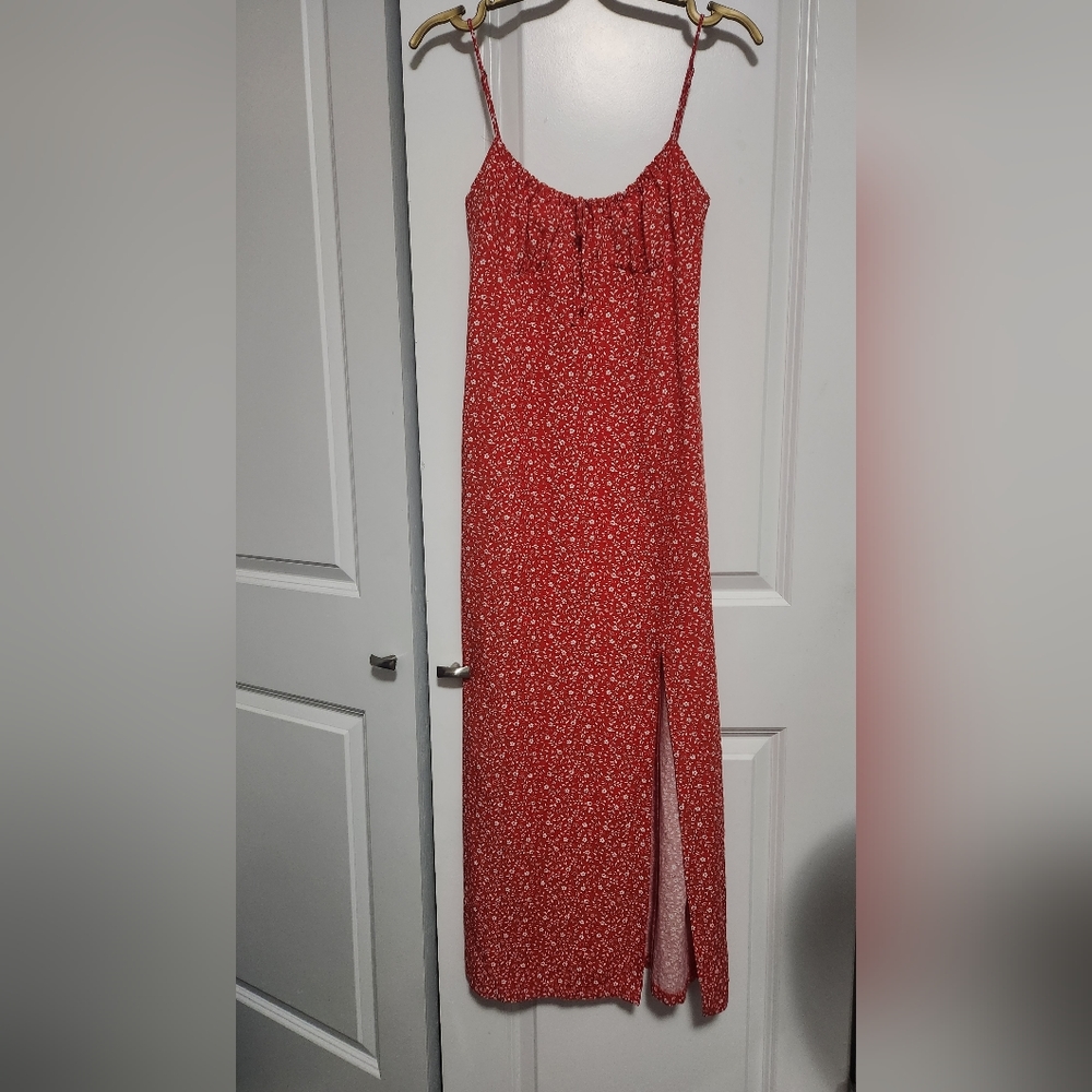 Zara pretty maxi in floral marmalade